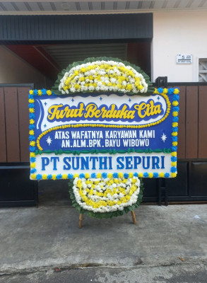 Papan Bunga Duka di Jemah