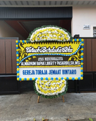 Papan Bunga Duka di Jemah